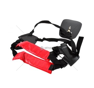 Lehký, dvouramenný popruh, postroj ke křovinořezu GEKO