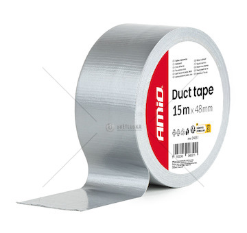Lepící opravná páska, šedá 48 mm x 15 m x 0,19 mm AMIO-04851