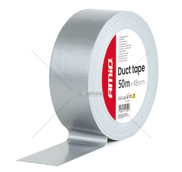 Lepící opravná páska, šedá 48 mm x 50 m x 0,19 mm AMIO-04852