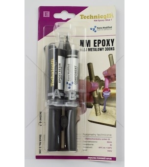Lepidlo epoxidové kovové 2X12ML TECHNICO TECHN396