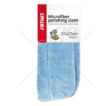Leštící utěrka z mikrovlákna 37x27cm 800g/m2 AMiO-01620