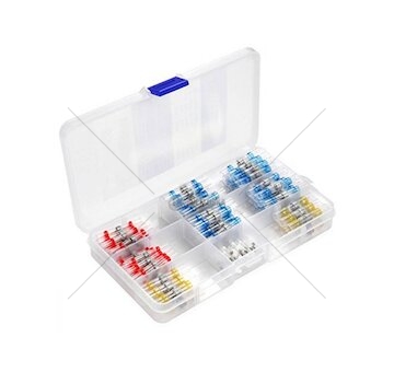 Letovací spojky s cínem 0,25-6mm, sada 120ks