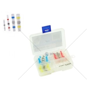 Letovací spojky s cínem 0,25-6mm2, sada 50ks GEKO