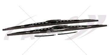 Lišta stěrače 605/600mm s tryskou - sada daf lf,rvi midlum 0036248_A