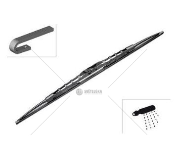 Lišta stěrače 700mm s tryskou scania r od 2016 0249262_A