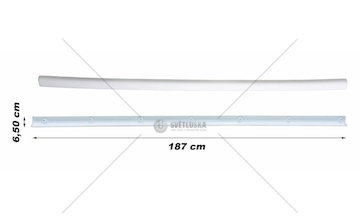 LISTWA ATRAPY DAF XF95 02-,XF105 06-  55105-7EX-4