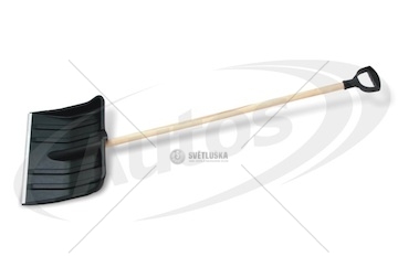 Lopata na sníh 370x460 eko elbrus dřevěná násada 0126901_A