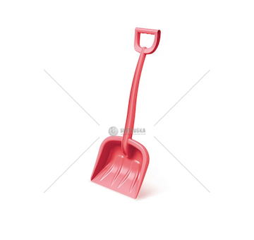 Lopata na sníh, dětská, korálová KIDY