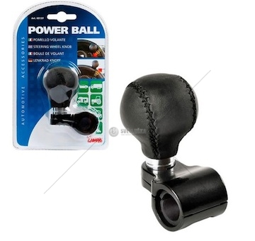 Madlo na volant kožené LAM00137