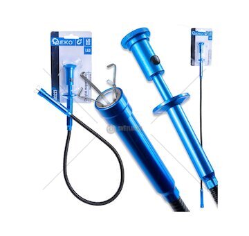 Magnetický vytahovák 60 cm, ohebný s LED světlem a čelistmi - GEKO