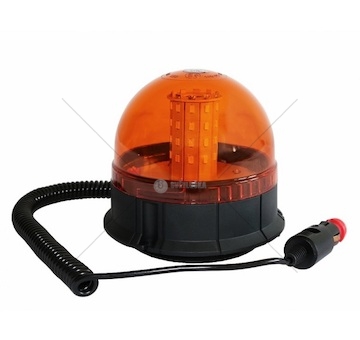 Maják 12/24V 40LED nízký magnetický/ 3-úchyty PULSAR