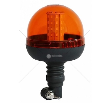 Maják 12/24V 40LED nízký na tyčku PULSAR