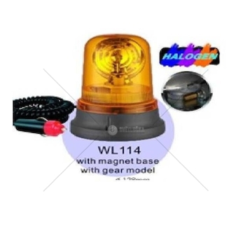 Maják 12/24V otočný Světlomet MTX WL114