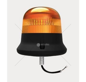 Maják 12/55V diodový žlutý šroub střed FRISTOM FT-150SCDFLED