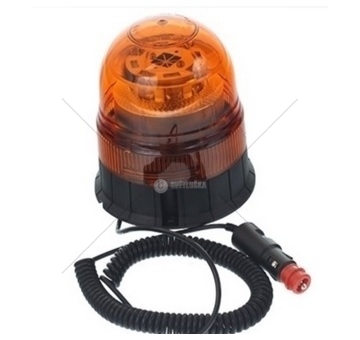 Maják oranžový CREE LED 12-24V magnetický/3-úchyty 