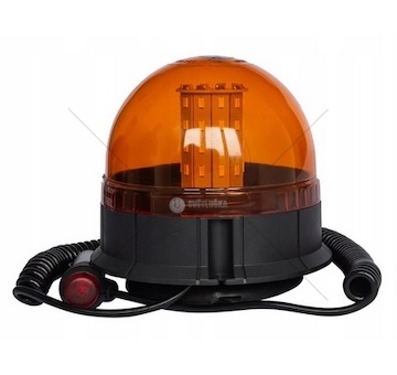 Maják oranžový LED 12/24V 12W - 3 funkce