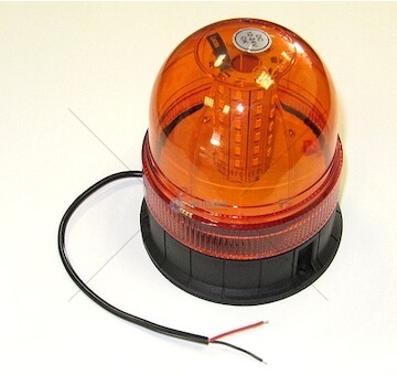 Maják výstražný 3-funkční 12v/24v led oranžový, pevná montáž, kabel 0,25m 190922067_A