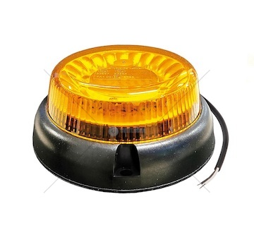 Maják výstražný dvojzáblesk na šrouby12-36v led oranžový ip66 , kabel 1,5m 0445767_A