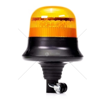 Maják výstražný jednozáblesk, na tyč 12v/36v led, s rychlospojkou typ plug-in  din14620 0610800_A