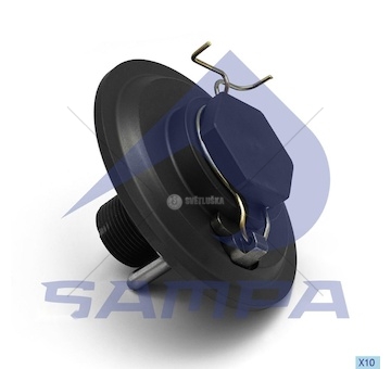 Matice, koncový čep nápravy SAMPA 071.028/SD