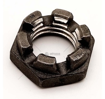 Matice M24x3 korunková