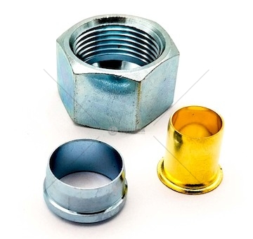 Matice přesuvná JS12/PA15 M22x1,5 + vsuvka, prsten