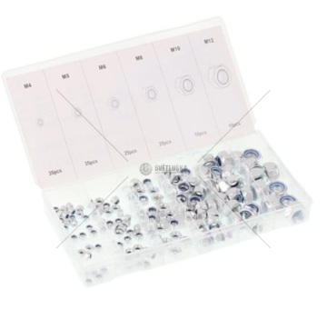 Matice samozajištění sada 125 ks různé druhy a velikosti