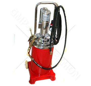 Mazací lis pneumatický 10L 0,85L/min. 0,6 - 0,8 MPa