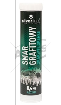 Mazivo plastické silverlines grafit / listové pera,řetězy,ozubené převody/, 0,4 kg 0272538_A