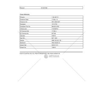 Mech, pneumaticke odpruzeni 05962 4912NP10