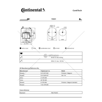 Mech, pneumaticke odpruzeni 05962 4919NP01