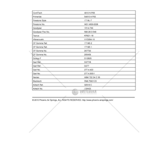 Mech, pneumaticke odpruzeni PHOENIX 1D28A-10
