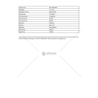 Mech, pneumaticke odpruzeni PHOENIX 1DF19B-1