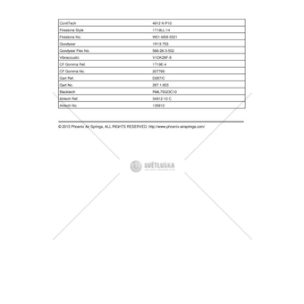 Mech, pneumaticke odpruzeni PHOENIX 1DK28F-5