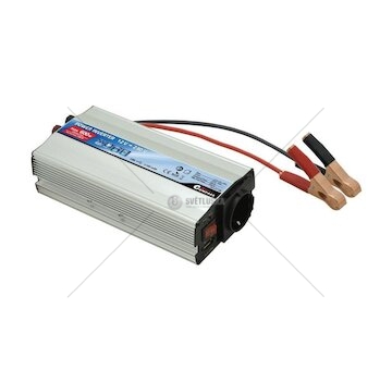 Měnič napětí 12/230V 600W + USB COMPASS