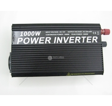 Měnič napětí 12V/220V 1000W  81000/12V