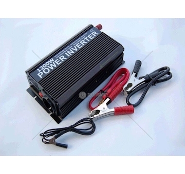 Měnič napětí 12V/220V 1200W  81200/12V