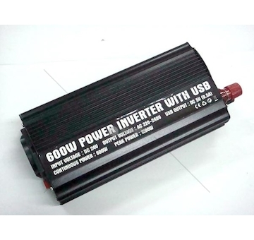 Měnič napětí 24V/220V 600W  8600U/24V