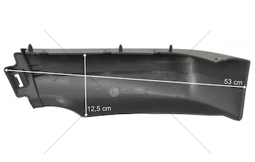 Mercedes Actros F spoiler nárazníku pravý Lamiro 198249EX