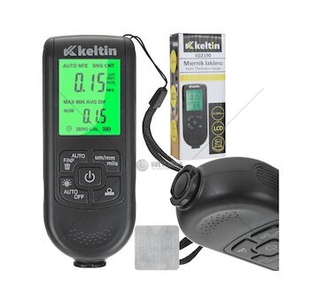 Měřič tloušťky laku, LCD displej - KELTIN