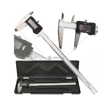 Měřítko posuvné digitální, 0-300mm, nerezové MAR-POL