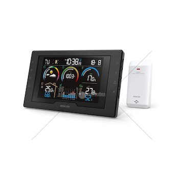 Meteostanice SWS 8000 s bezdrátovým snímačem - SENCOR