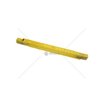 Metr skládací METRIE 1m žlutý