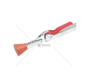 Mezibočnicová zábrana 1,88-2,85m, kovová s gumovou patkou