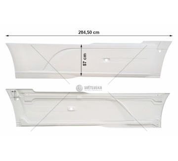 Mezinápravový panel proti podjetí DAF XF106 pravá LAMIRO 55113-37EX