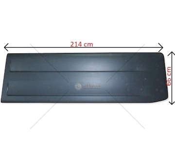 Mezinápravový panel proti podjetí MAN TGA XXL levá LAMIRO 320-29