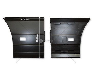 Mezinápravový panel proti podjetí VOLVO FH pravá LAMIRO 780-04EX