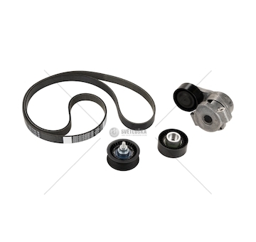 Micro-v řemen -  6pk1642 + napinacz WOR 1611281280