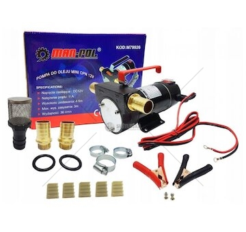 Mini čerpací stanice CPN 12V MAR-POL - samonasávací