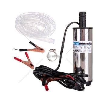 Mini čerpadlo na naftu, olej 24V, s hadicí GEKO